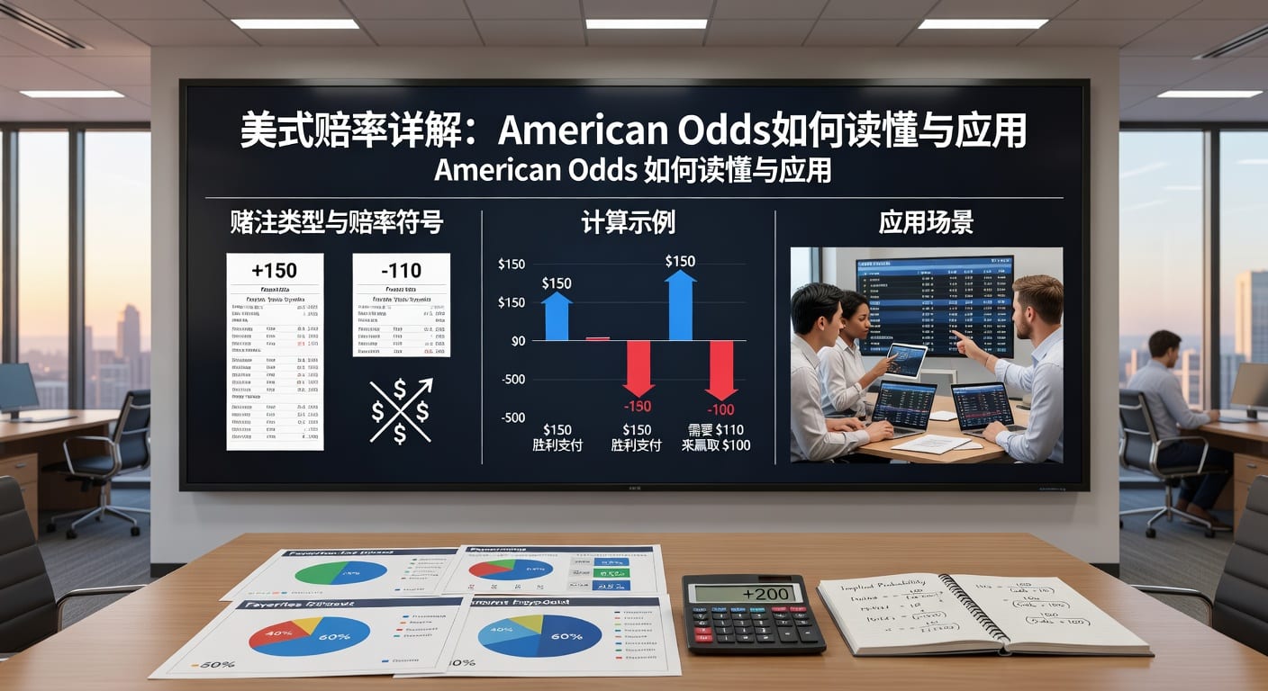 美式赔率 American Odds：资深分析师带你玩转体育博彩新维度
