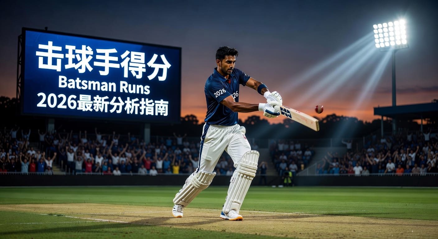击球手得分 Batsman Runs：2026年解读与投注技巧